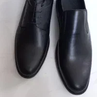 کفش تبریزی کفش چرم طبیعی رسمی و مجلسی ساده