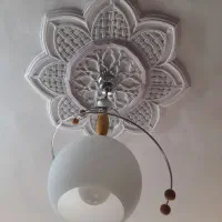 2 عدد لوستر اتاق خواب|لوستر و چراغ آویز|قم, زنبیل آباد|دیوار