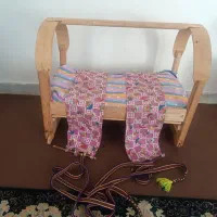 تهده بزرگ گهواره با تمام وسایل نو هستش