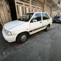 پراید ۱۴۱مدل ۸۷ یک تکه رنگ شاسی یک طرف بقیه سالم