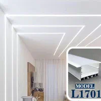 پروفیل و دیفیوزر لاین L1701  لاینر نوری توکار|لامپ و چراغ|اصفهان, خلجا|دیوار
