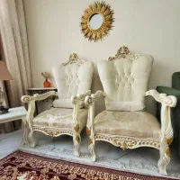 مبل ۸نفره کلاسیک استیل|مبلمان خانگی و میز عسلی|تهران, امیرآباد|دیوار