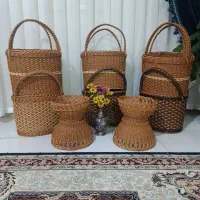 سبد بافی در هر رنگ و مدلی خواسته باشین