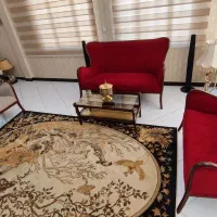 مبلمان۷نفره و ناهارخوری۴نفره کلاسیک چوب راش