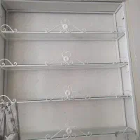 کمد دیواری آهنی با شیشه در اسکو|کتابخانه، شلف، قفسه‌های دیواری|اسکو, |دیوار