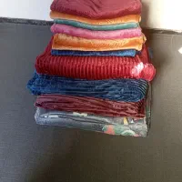 پتو و روبالشت نرم ولطیف پتو پلیسه دونفره|رختخواب، بالش، پتو|بهبهان, |دیوار