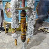 قلیان چوبی معاوضه با پرنده|کلکسیون و سرگرمی|بومهن, |دیوار