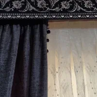 ۲عدد کتیبه|پرده، رانر، رومیزی|آستانه اشرفیه, |دیوار