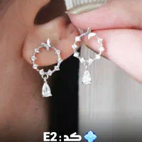 گوشواره نقره مینیمال خوش قیمت|جواهرات|لاهیجان, انقلاب|دیوار