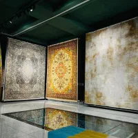 فرش تهران درمبلمان خلیج کد محصول ۲۰۲۶|فرش|شیراز, لاله|دیوار