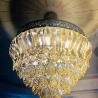 لوستر روشنایی نو مناسب ویلا خانه تخفیف دارد