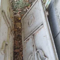 درب حیاط اندازه دولنگه 120*240سانتی متر|مصالح و تجهیزات ساختمان|فیرورق, |دیوار