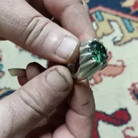 انگشتر نقره الماس روسی