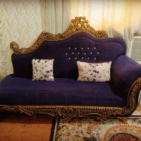 مبل هفت نفره سلطنتی|مبلمان خانگی و میز عسلی|دوگنبدان, |دیوار