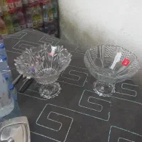 میوه خوری کریستال دو عدد