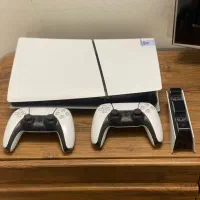 ps5 slim پی اس فایو|کنسول، بازی ویدئویی و آنلاین|قم, شهرک مهدیه (مدرس)|دیوار