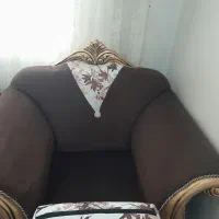 مبل راحتی ۷نفره تمیز و مرتب|مبلمان خانگی و میز عسلی|مشکیندشت, |دیوار