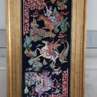 تابلو فرش دستباف قم