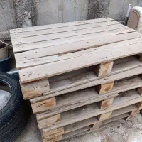 ۶ عدد پالت چوبی