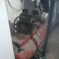 فروش پمپ باد 350 لیتری سالم