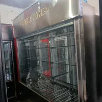 یخچال ایستاده ۶درب دوبرنما بدنه تمام استیل