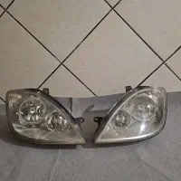 چراغ جلو تیبا/چراغ عقب/اینه بغل برقی/سپر عقب تیبا