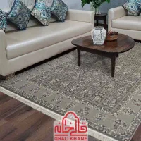 فرش۶متری ۷۰۰شانه ۲۵۵۰تراکم زمرد مشهد ۳تخته پلمپ نو|فرش|ساوه, |دیوار