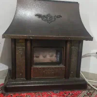بخاری طرح شومینه نو کم کارکرده