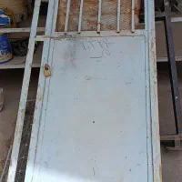 دو عدد درب آهنی