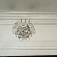 دو عدد لوستر ۶ شاخه با یک دیوار کوب