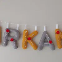 آویزهای نمدی