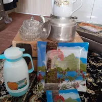 فلاکس چای قوری کتری قندان|قوری، کتری، قهوه‌ساز دستی|ایلام, |دیوار