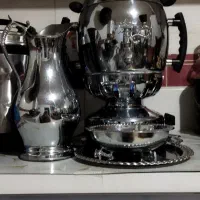 سماور بدون تنوره مدل اپالون برنجی