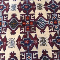 قالیچه ترکمن|فرش|شیراز, دینکان|دیوار