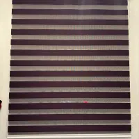 پرده زبرا بنفش