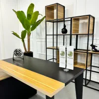 میز کارمند پایه فلزی با فایل|دفتر کار|احمدآبادمستوفی, |دیوار