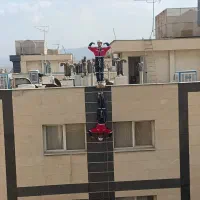 آب بندی عایق بندی شستشو پیچ رول پلاک کار در ارتفاع