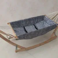 گهواره سنتی / بانوج چوبی به قیمت تولیدی استثنائی|تخت و صندلی بچه|مشهد, آیت الله کاشانی|دیوار