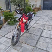 موتور تریل فلات 200 طرح crf
