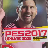 PES 17 اپدیت PES 25 استفاده نشده
