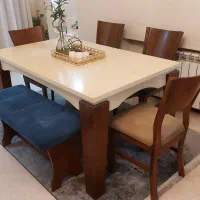 میز ناهارخوری ۶ نفره|میز و صندلی غذاخوری|تهران, مجیدیه|دیوار