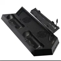 فن خنک کننده و پایه نگهدارنده وشارژر پلی استیشن 4|کنسول، بازی ویدئویی و آنلاین|آمل, |دیوار
