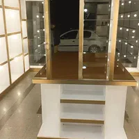 ویترین لوازم خانگی ام دی اف هایگلس درجه یک نو نو