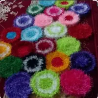 سفارش بافت اسکاج برا خرازی ها میپذیرم قیمت عمده