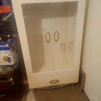 کتابخانه ام دی اف و چوبی در حد نو سمساری