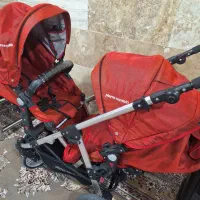 یک سرویس ویک کالسکه دوقلویی پیرگاردین