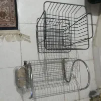 جا ظرفی و سبد دو طبقه و سبد دیواری حمام