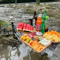 میز تاشو ام دی اف بیرونی