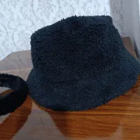 کلاه باکت و گوش گیر تدی مدل هدفونی مشکی|لباس|کرمانشاه, |دیوار