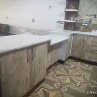 چهارمتر کابینت فلزی نماچوب|آب‌چکان و نظم‌دهنده ظروف|شیراز, علی آباد|دیوار